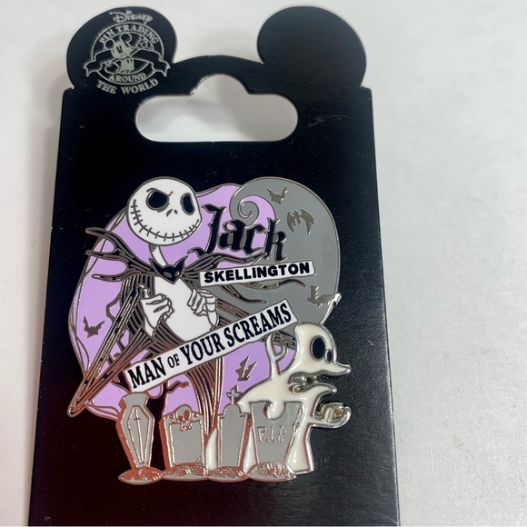 Disney Nightmare Before Christmas Jack Skellington pin. - Picture 3 of 8